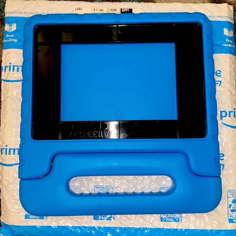 Tablet case for children easy to carry around with them.